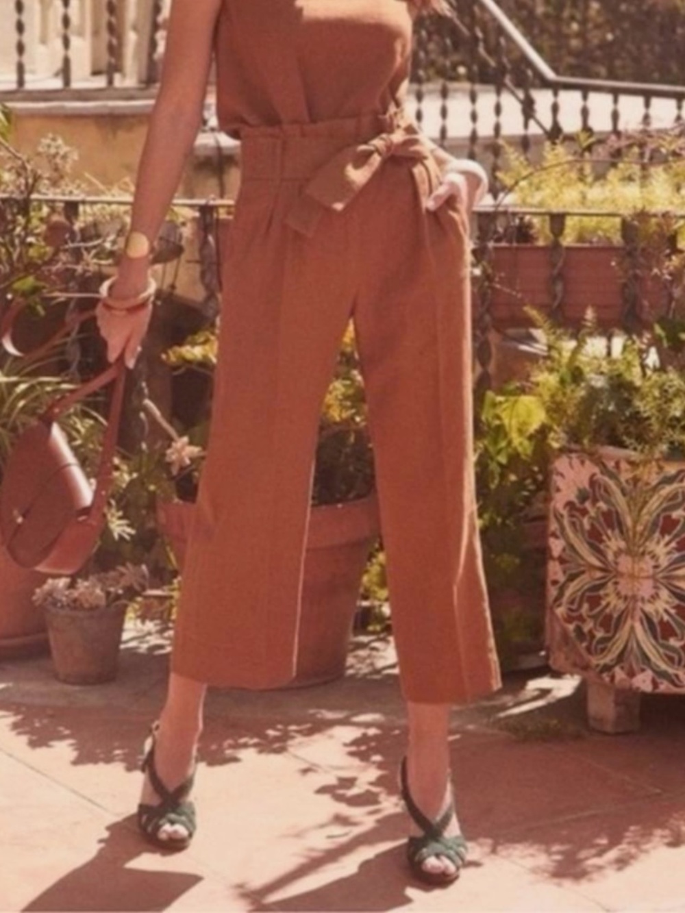 Sézane Pierre Linen Pants Size 4